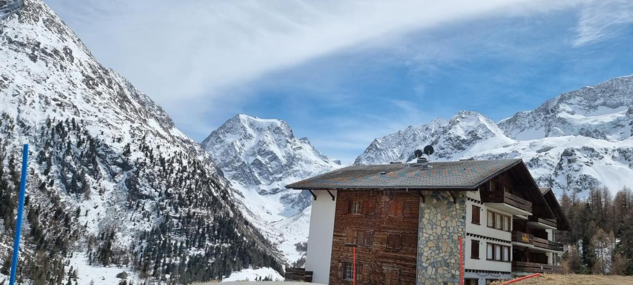 Le Panorama - Appartement 54 A Arolla Face Aux Montagnes A 150M Des Pistes Evolène Dış mekan fotoğraf