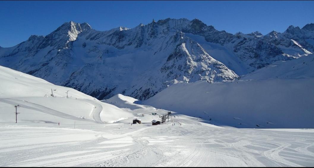 Le Panorama - Appartement 54 A Arolla Face Aux Montagnes A 150M Des Pistes Evolène Dış mekan fotoğraf