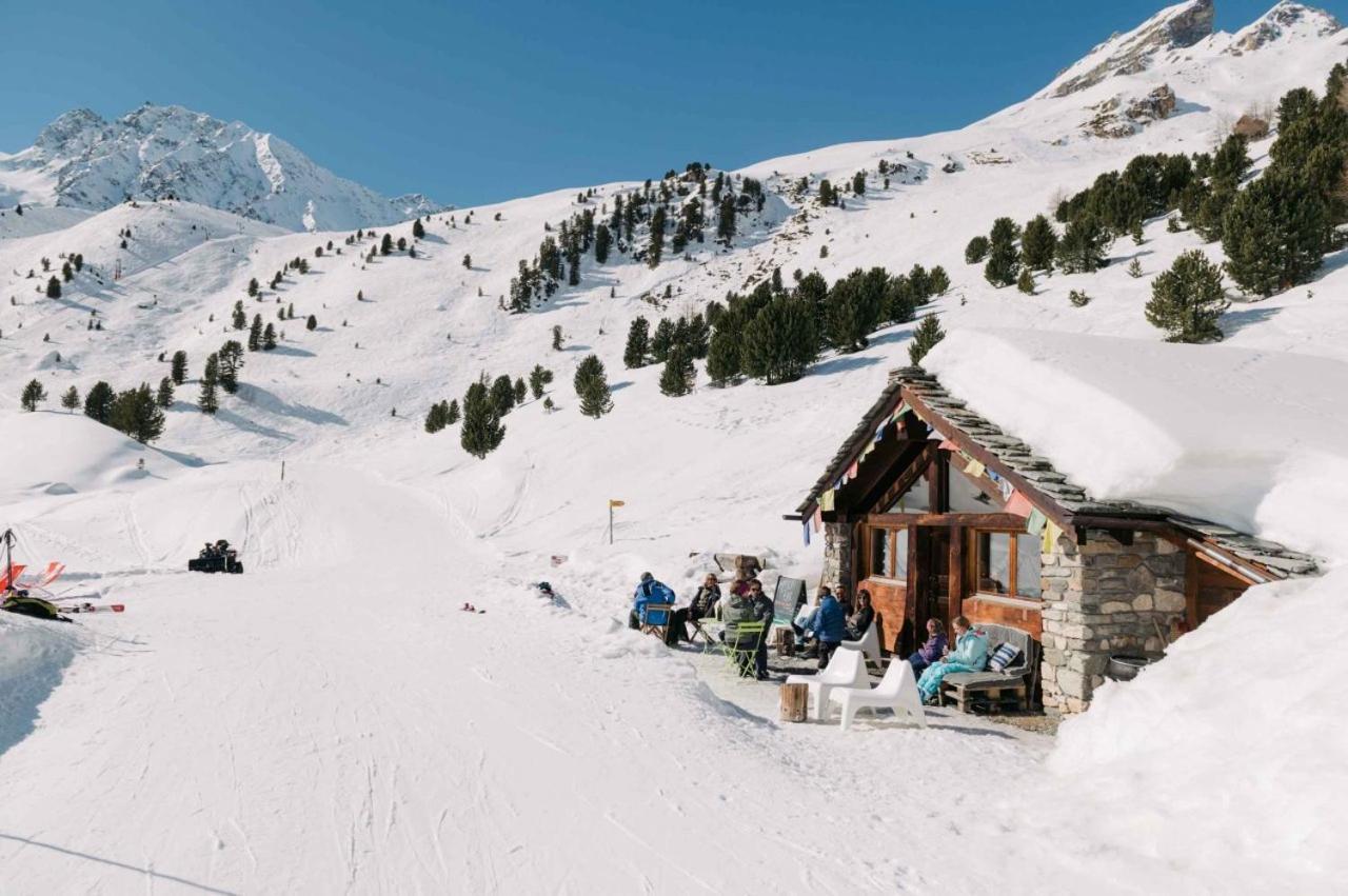 Le Panorama - Appartement 54 A Arolla Face Aux Montagnes A 150M Des Pistes Evolène Dış mekan fotoğraf