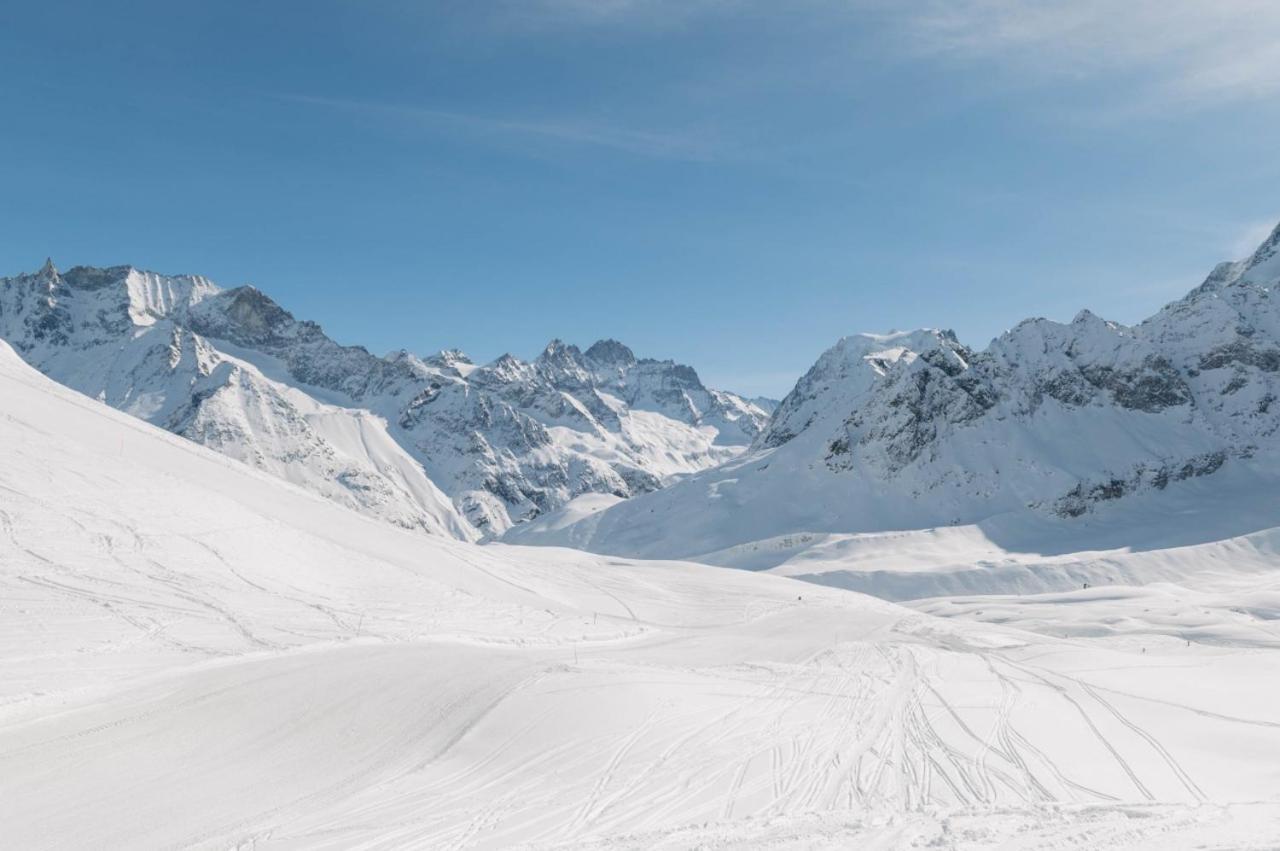 Le Panorama - Appartement 54 A Arolla Face Aux Montagnes A 150M Des Pistes Evolène Dış mekan fotoğraf