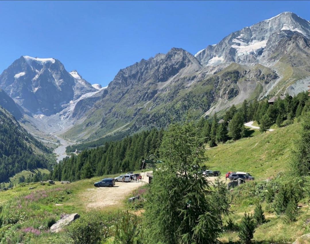 Le Panorama - Appartement 54 A Arolla Face Aux Montagnes A 150M Des Pistes Evolène Dış mekan fotoğraf